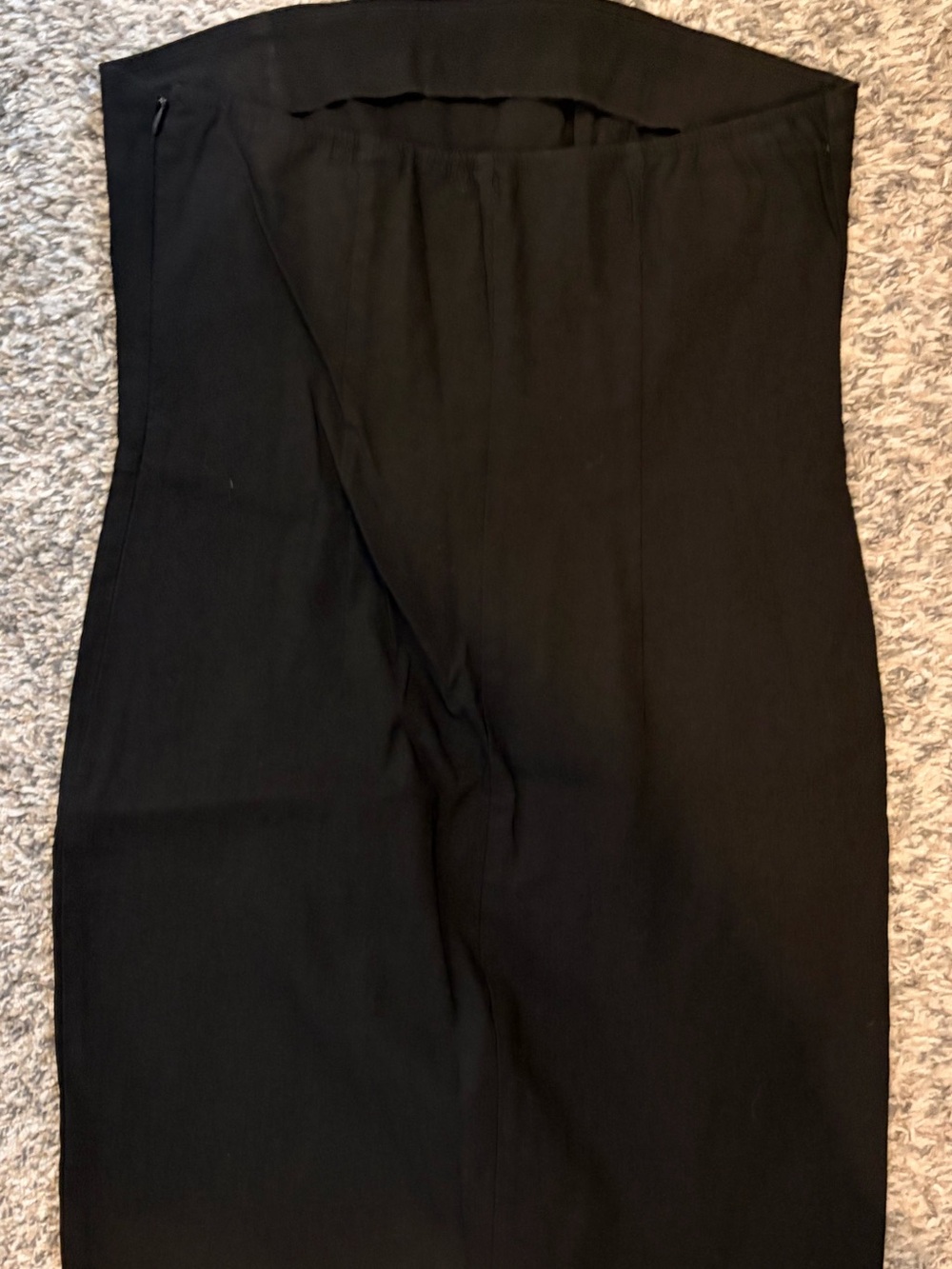 BONGO Black Strapless Sheath Dress